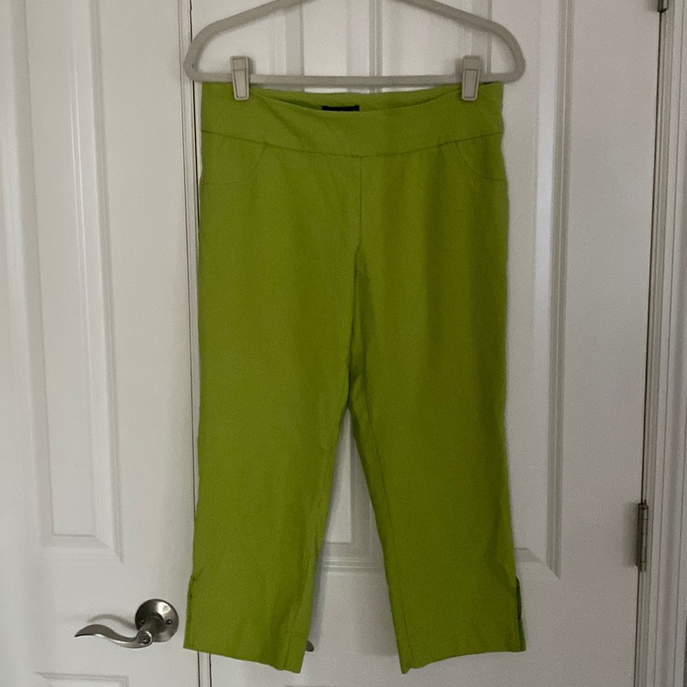 Bright Green Capri Pants